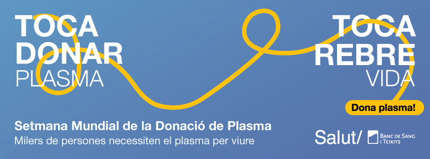 Setmana Mundial de la Donació de Plasma 2023